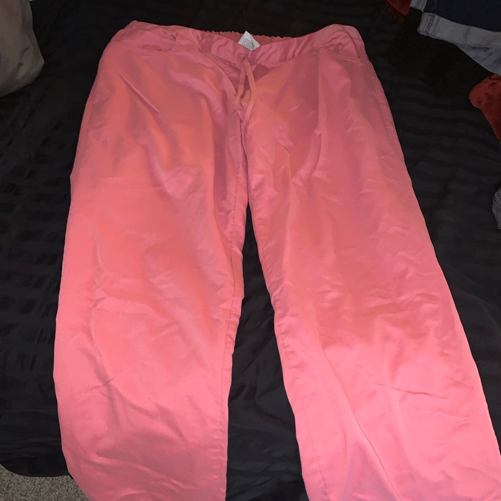 Xl petite pink Greys anatomy scrub pants